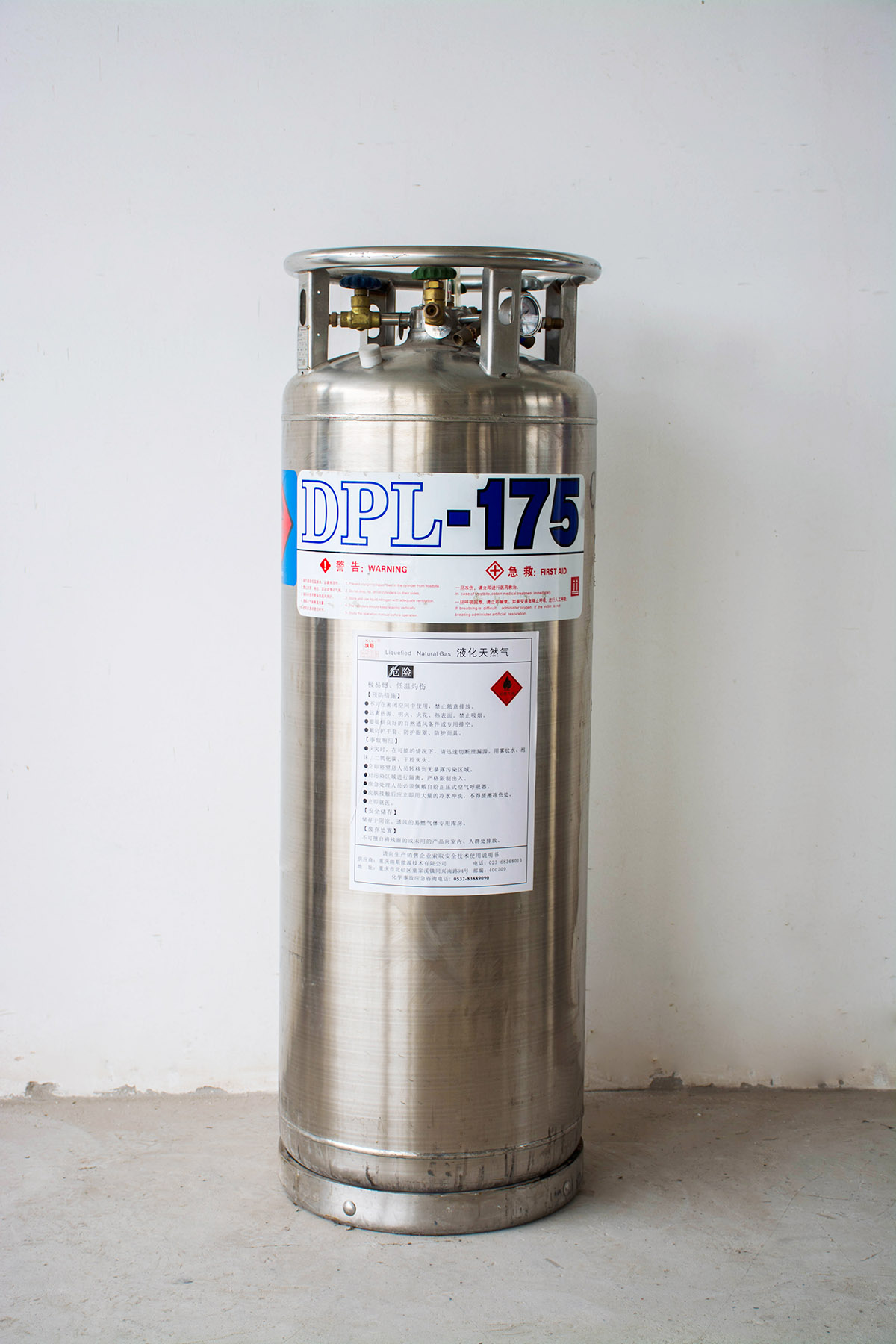 杜瓦罐裝175L液體天然氣